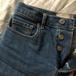 everlane - the cheeky denim short 🌈